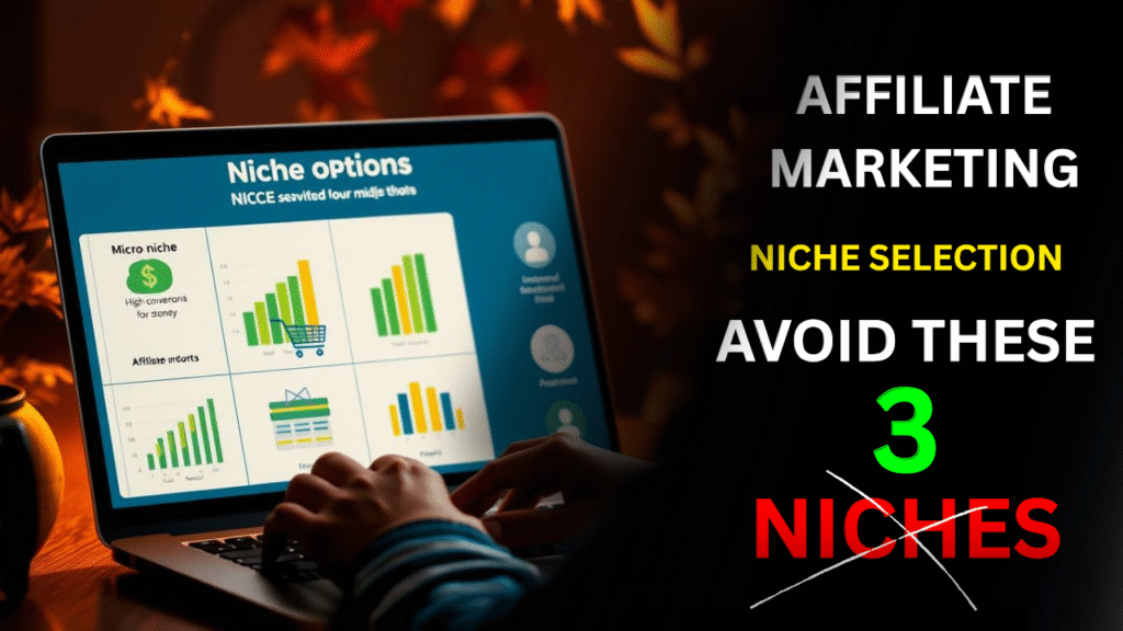 "Affiliate Marketing Niche Selection – Avoid These 3 Niches for Success in 2025"