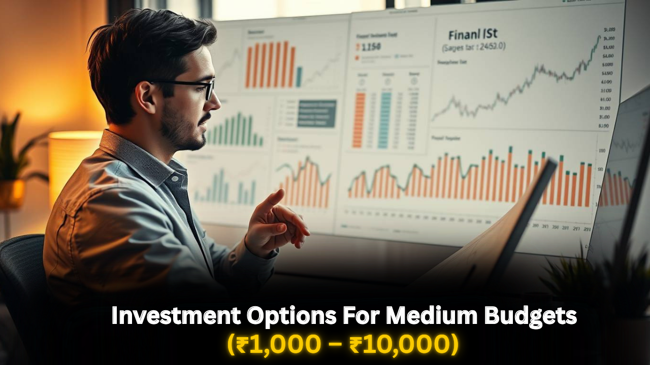 Medium Budget Best Investment Options, (₹1000-₹10000)
