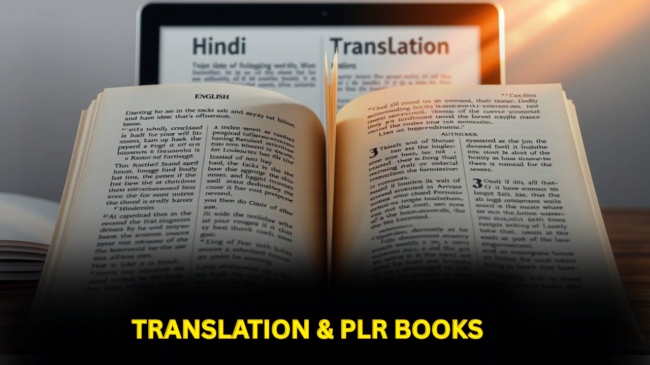 Translation & PLR content books