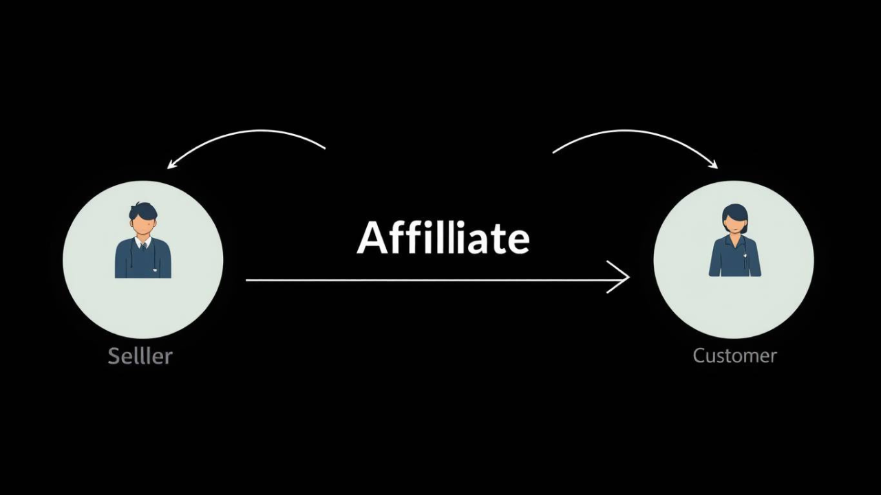 Step-by-Step How Affiliate Works-Seller,affiliate, costumer. Tracking system.