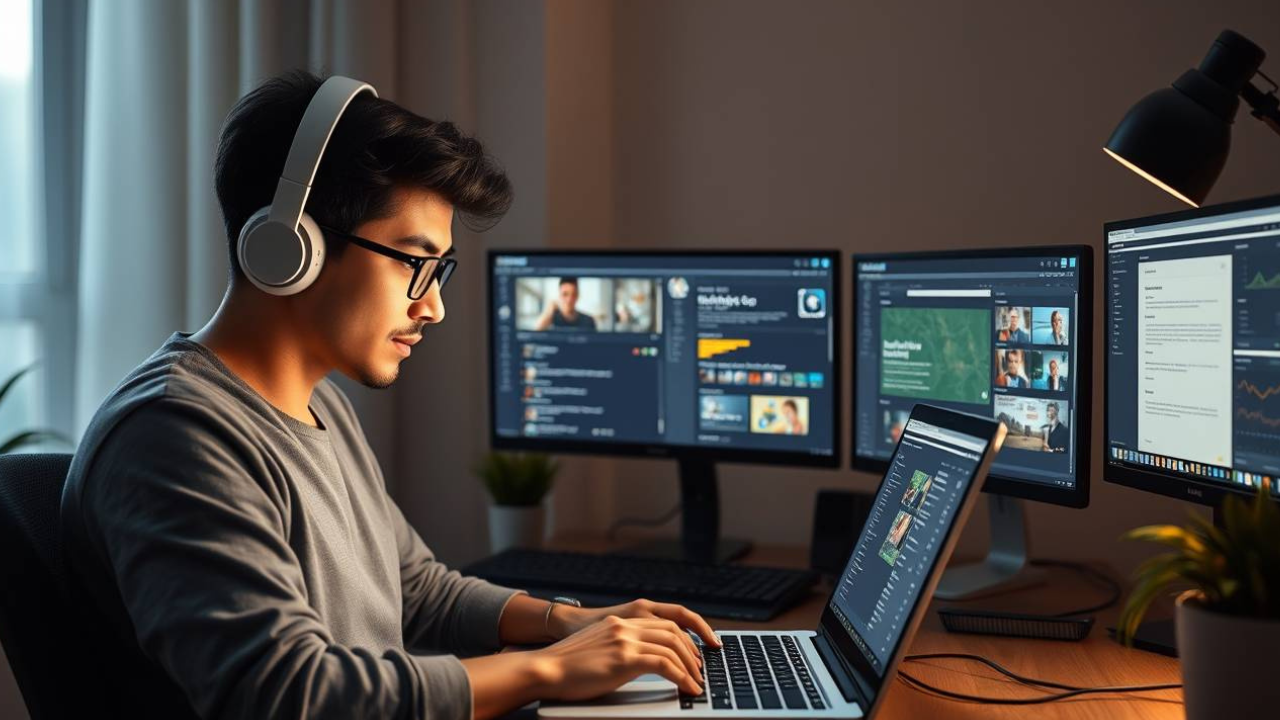 Essential freelancing skills tools including writing, editing, and design setup for online earning.