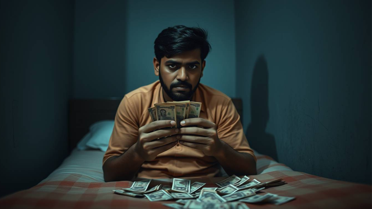 paisa tikta kyon nahi sochta hua aadmi aur Indian rupees